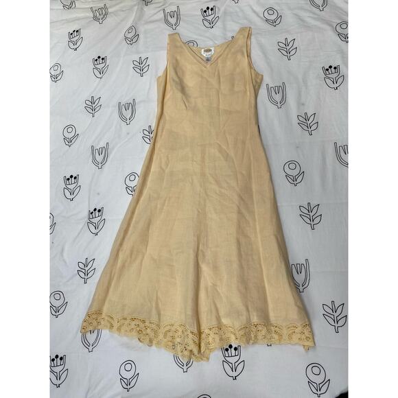Talbots 100% Irish Linen Dress - Picture 1 of 8
